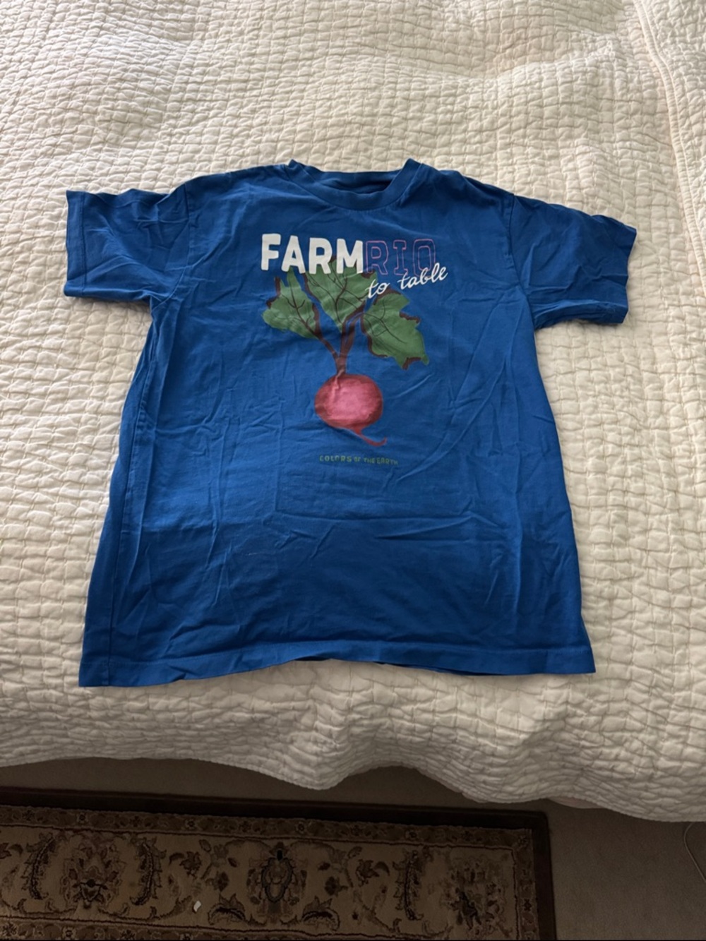 Blue Beet Farm To Table Organic Cotton T-Shirt - Picture 3 of 5